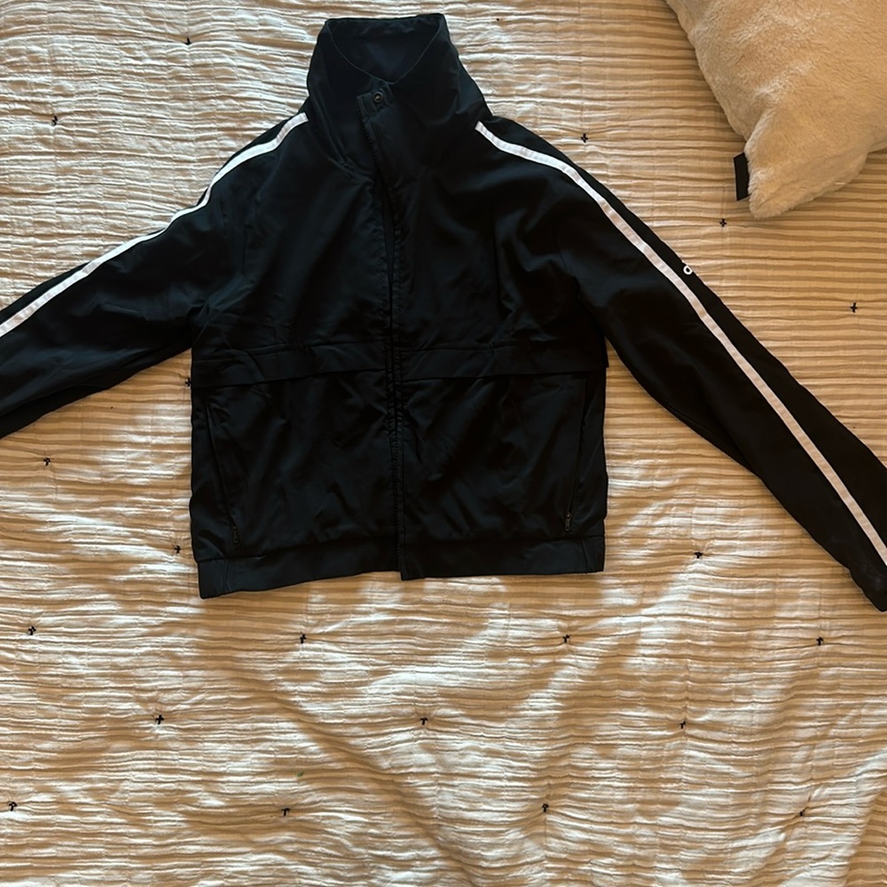 Adidas- full zip track jacket w/ front pockets XS